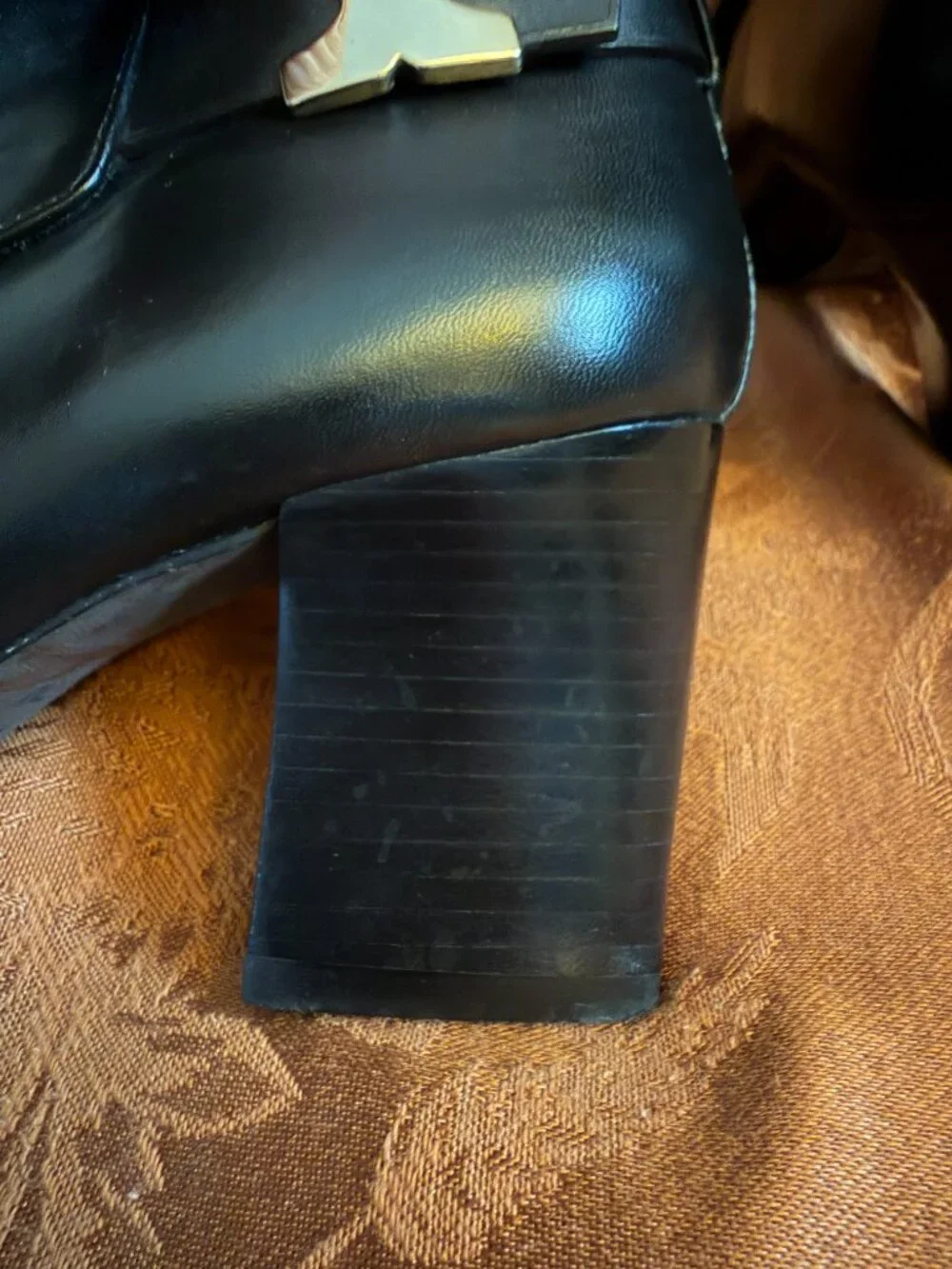 Tory Burch Black Leather Ankle Booties Sz 7M